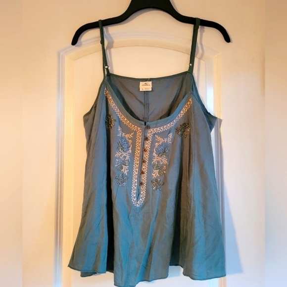 O'Neill flowy spaghetti strap top‎ - Picture 1 of 5